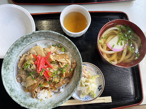 写真、もみぢ、メニュー、牛丼セット