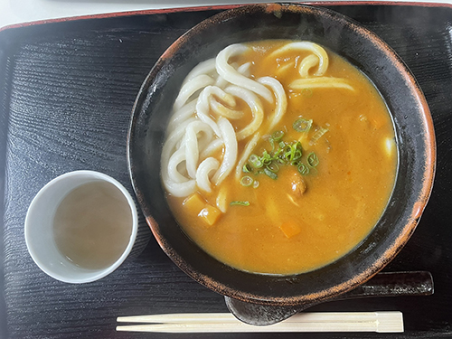 写真、もみぢ、メニュー、カレーうどん(並)