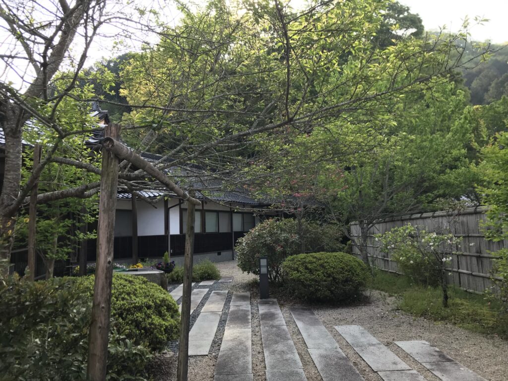 中津井陣屋 庭