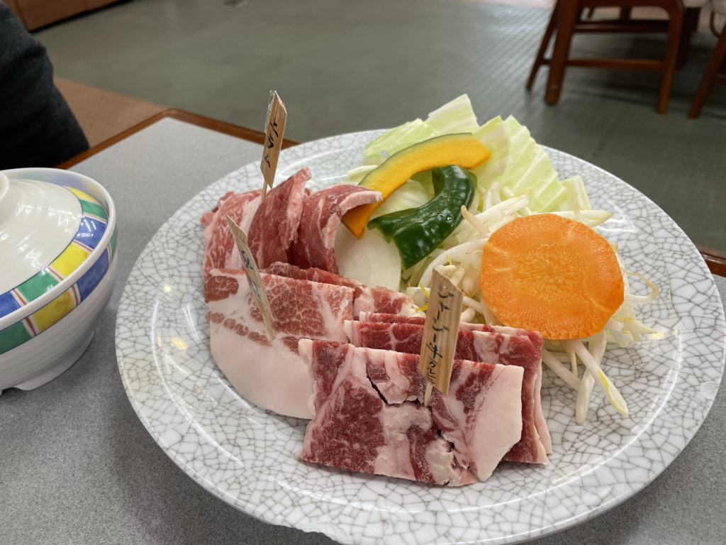 野菜たっぷりのラム肉セット